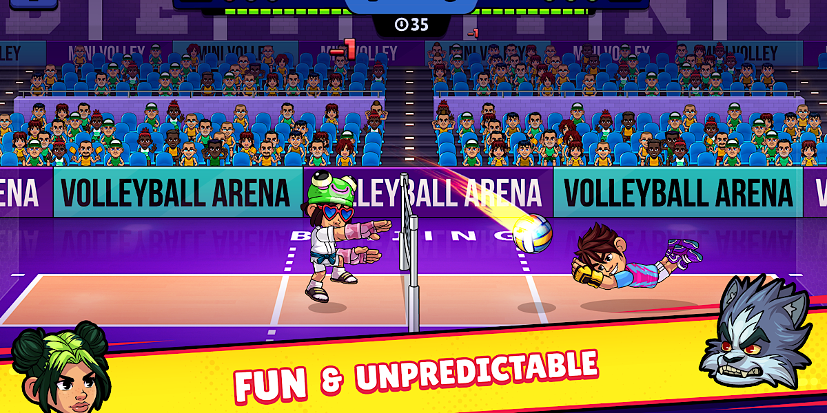 รีวิวเกม Volleyball Arena
