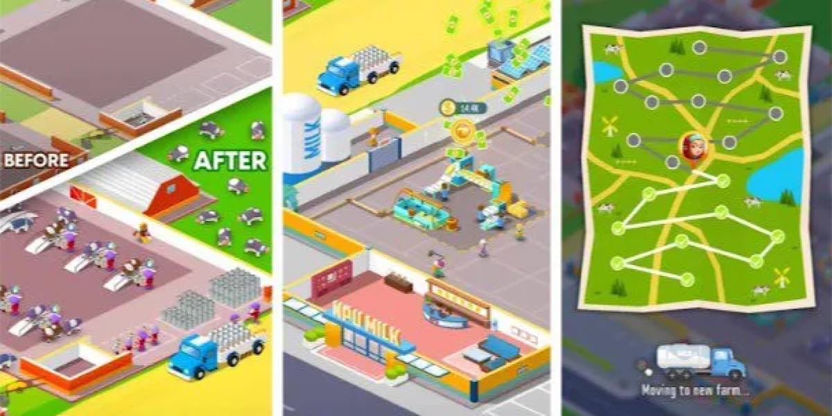 เกม Milk Farm Tycoon เกมมือถือ