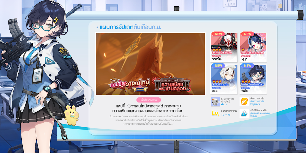 การอัปเดต Blue Archive สนธิสัญญาอีเดน