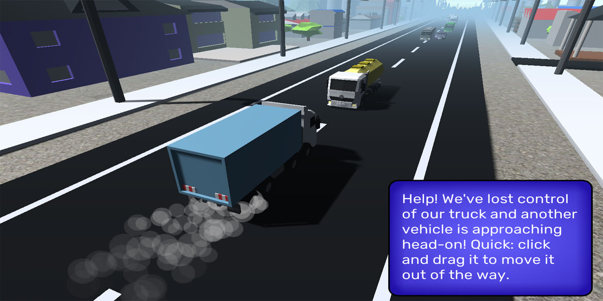 Runaway Truck : Y8 ยินดีต้อนรับเข้าสู่เกมจำลองขับรถ Super 3D ที่ไม่ธรรมดาและบ้าคลั่งที่สุดในจังหวะนี้