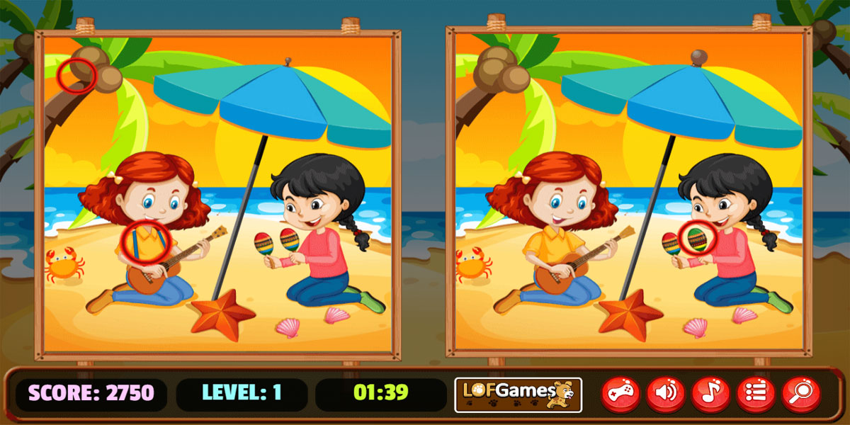 Summer Beach Differences : Y8 เกมส์ออนไลน์ที่ดีที่สุดที่จะพาคุรไปสัมผัสกับบรรยายกาศและความงามของชายหาดในฤดูร้อน