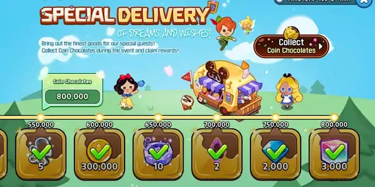 กิจกรรม Wishlist ของ Disney Cookies