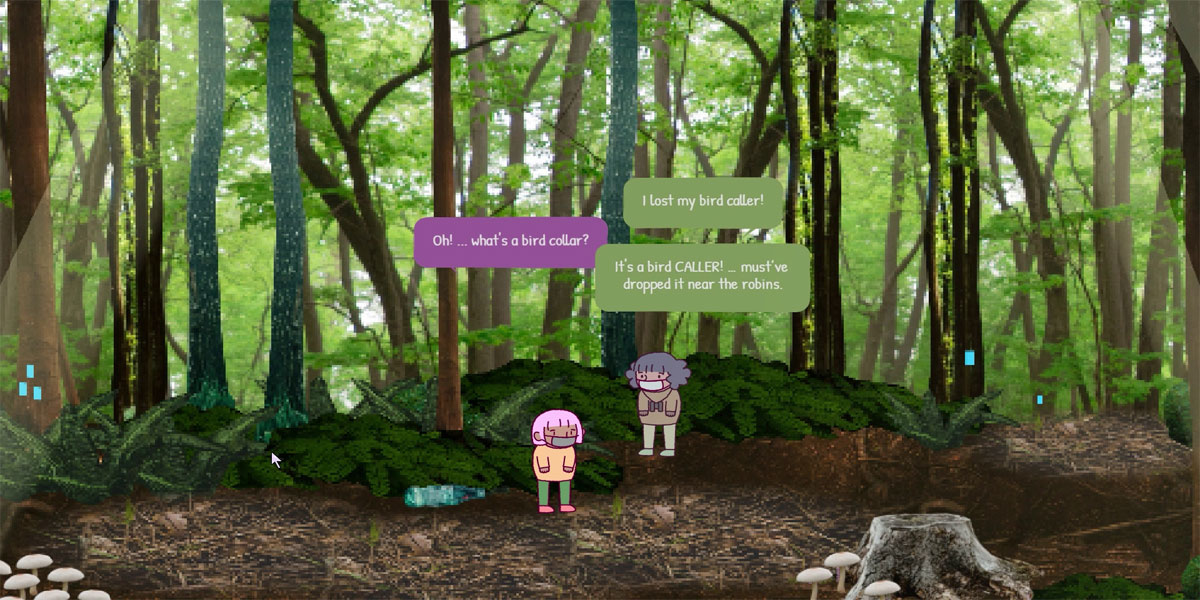 ยินดีต้อนรับผู้เล่นทุกท่านเข้าสู่เกมผจญภัยสั้น ๆ ที่เกี่ยวกับการเดินทางผจญภัยในป่าในช่วงแพร่ระบาดไรวัส Tree Trunk Brook  : Y8 