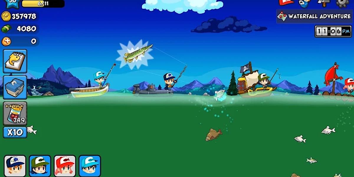 รวมเกมมือถือ เกมตกปลา