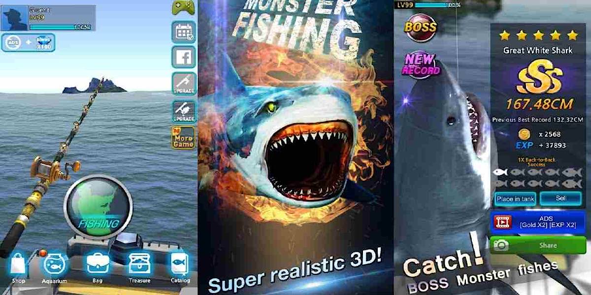 Monster Fishing 2022 เกมตกปลา