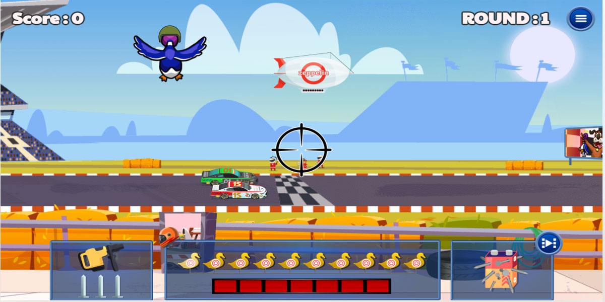 Duck Hunter : Drift Racer : Y8 เกมส์ออไลน์ภาคต่อจากซีรีส์นักล่าเป็ด Duck Hunter