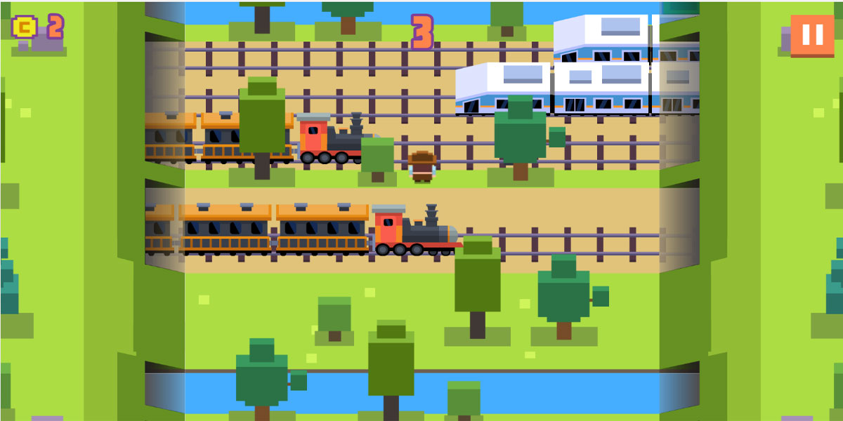 Risky Train Crossing : Y8 เกมผจญภัยสุดหรรษาและเสี่ยงมากที่สุดในการ เพราะกติกาของเกมคือการอย่าอยู่ในจุดที่เป็นอันตรายนานจนเกินไป