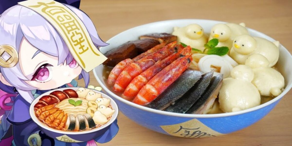 อาหารจานพิเศษ Genshin Impact