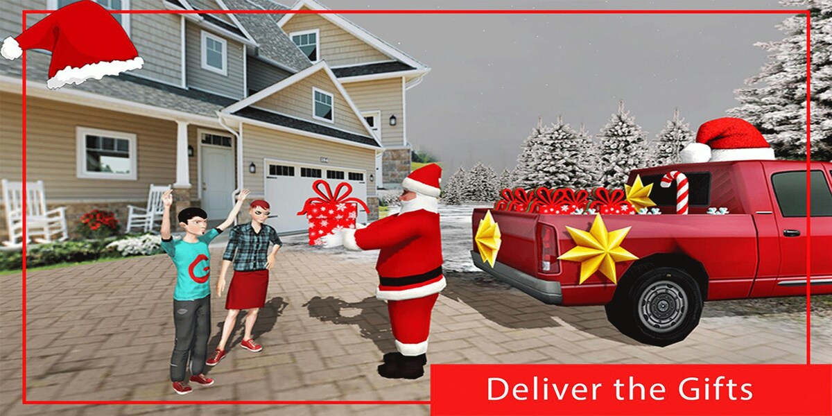 Christmas Santas Gift Delivery