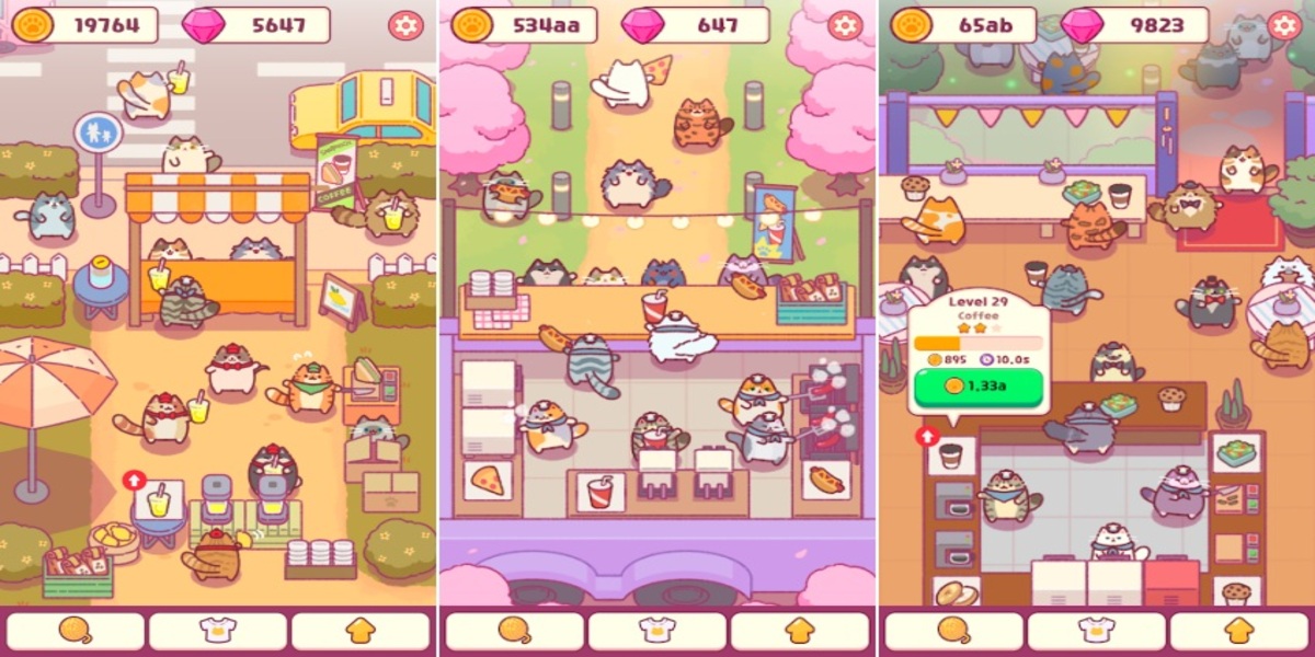 เกม Cat Snack Bar