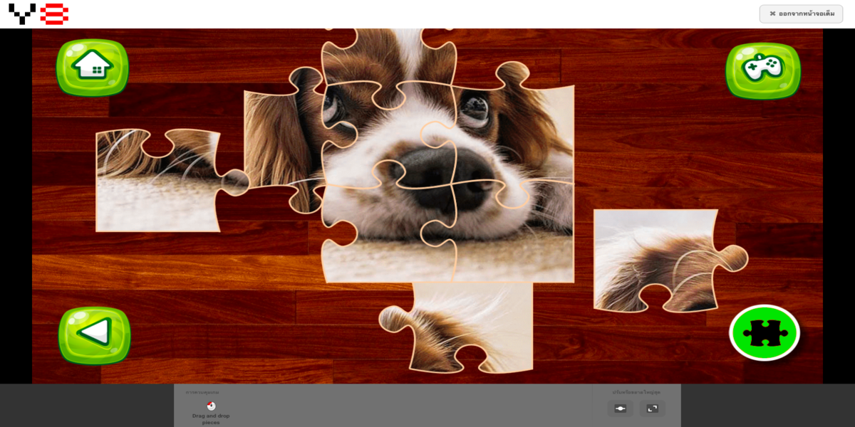 Funny Dogs Puzzle : Y8