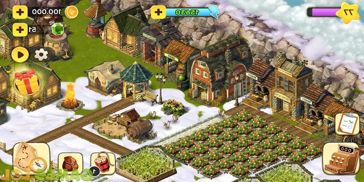 เกมทำฟาร์มบน iOS เกมออนไลน์