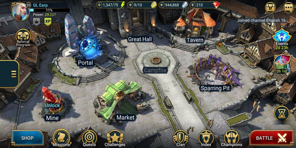 เกม Raid: Shadow Legends เกมมือถือ