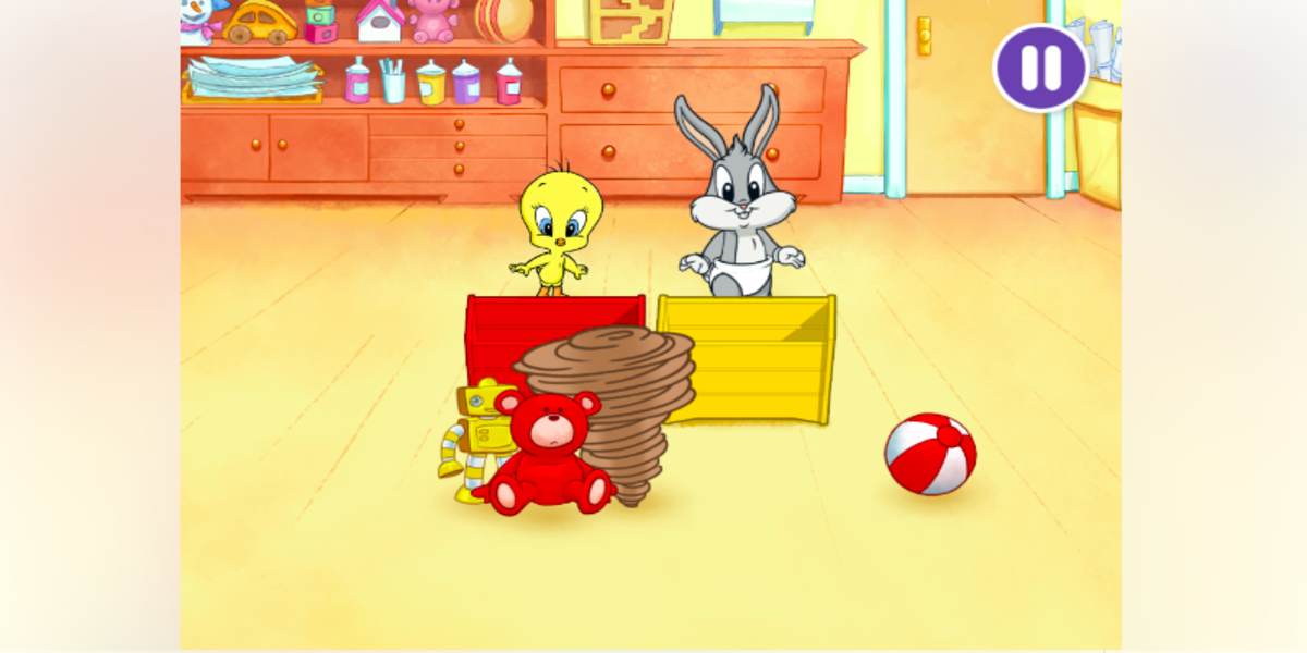 Baby Looney Tunes Tidy-up Time : Y8
