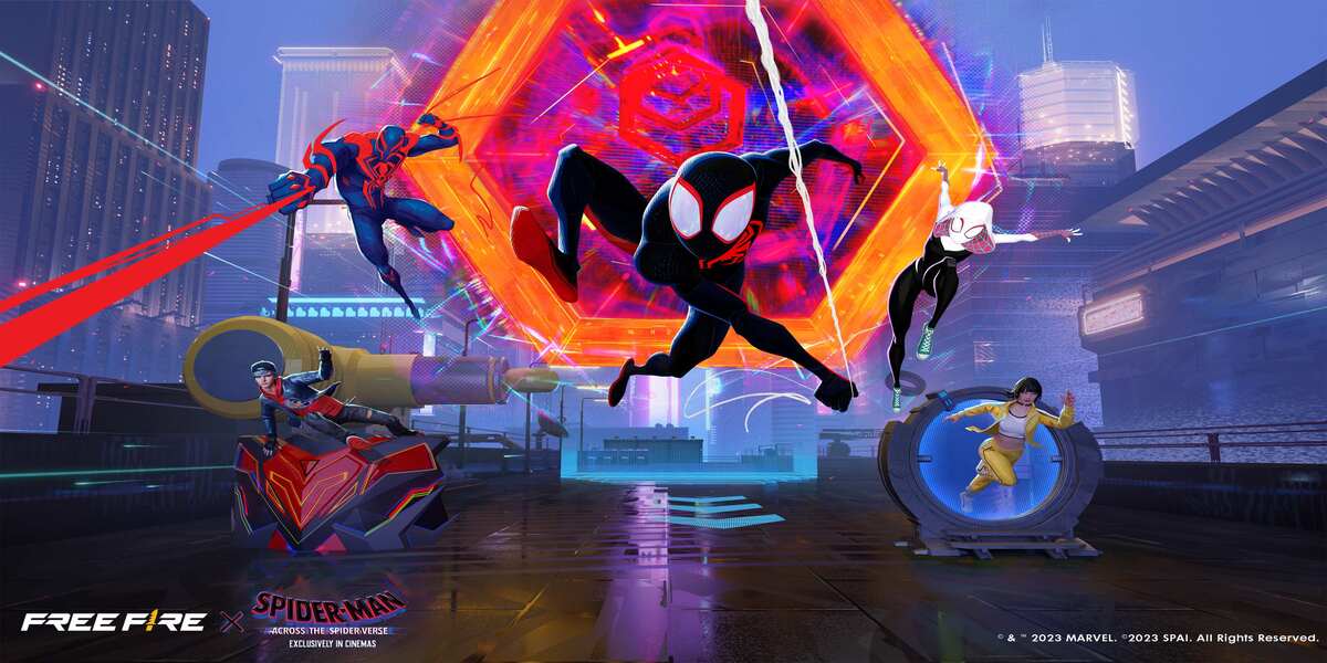 Free Fire x Spider-Man