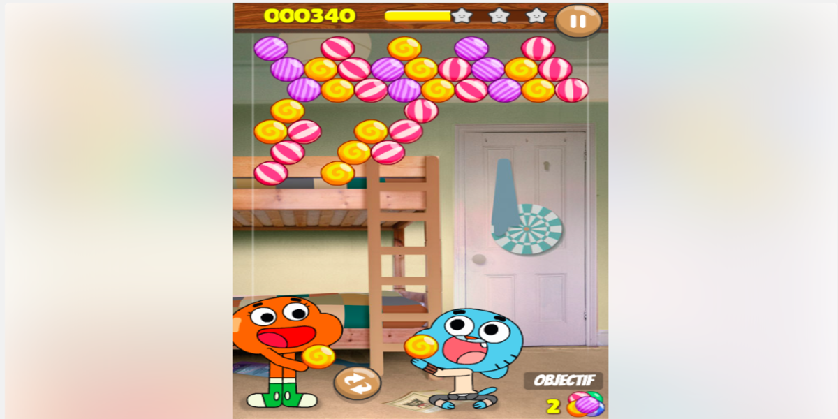 Gumball: Bonbons En Desorde : Y8
