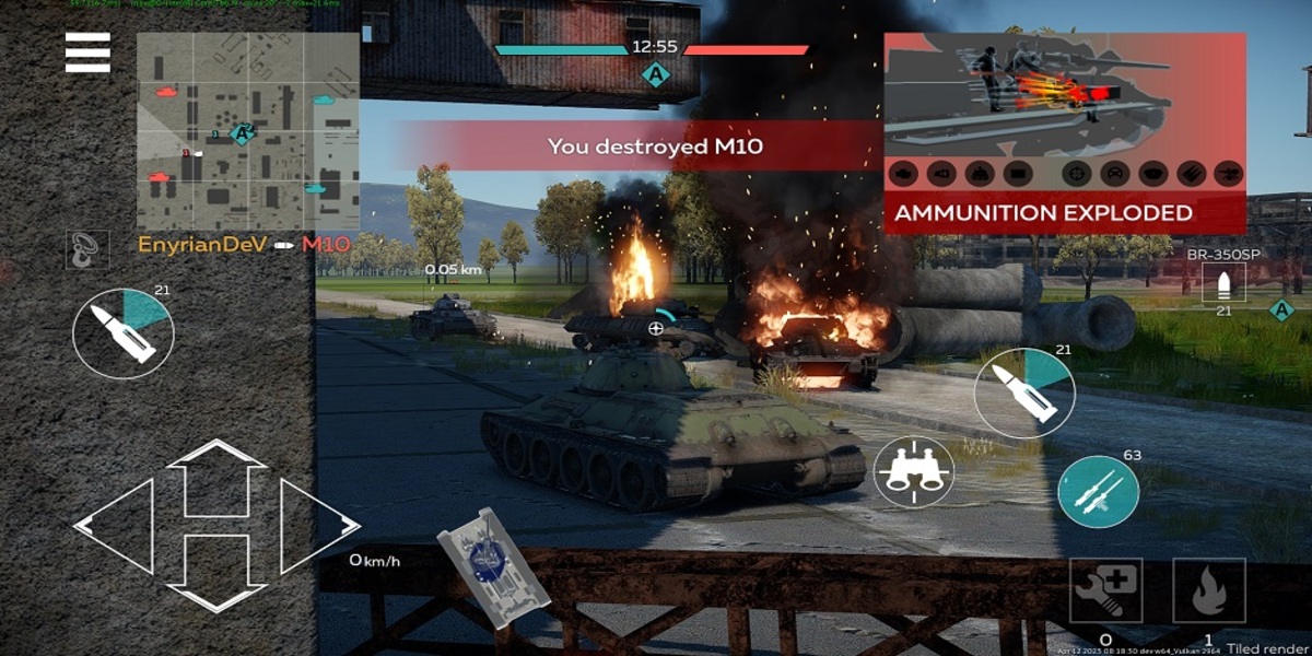 เกม War Thunder Mobile เกมมือถือ