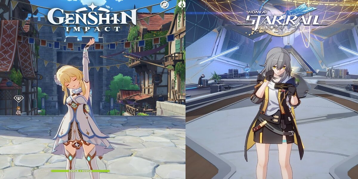 ข้อแตกต่าง เกม Genshin Impact และ Honkai