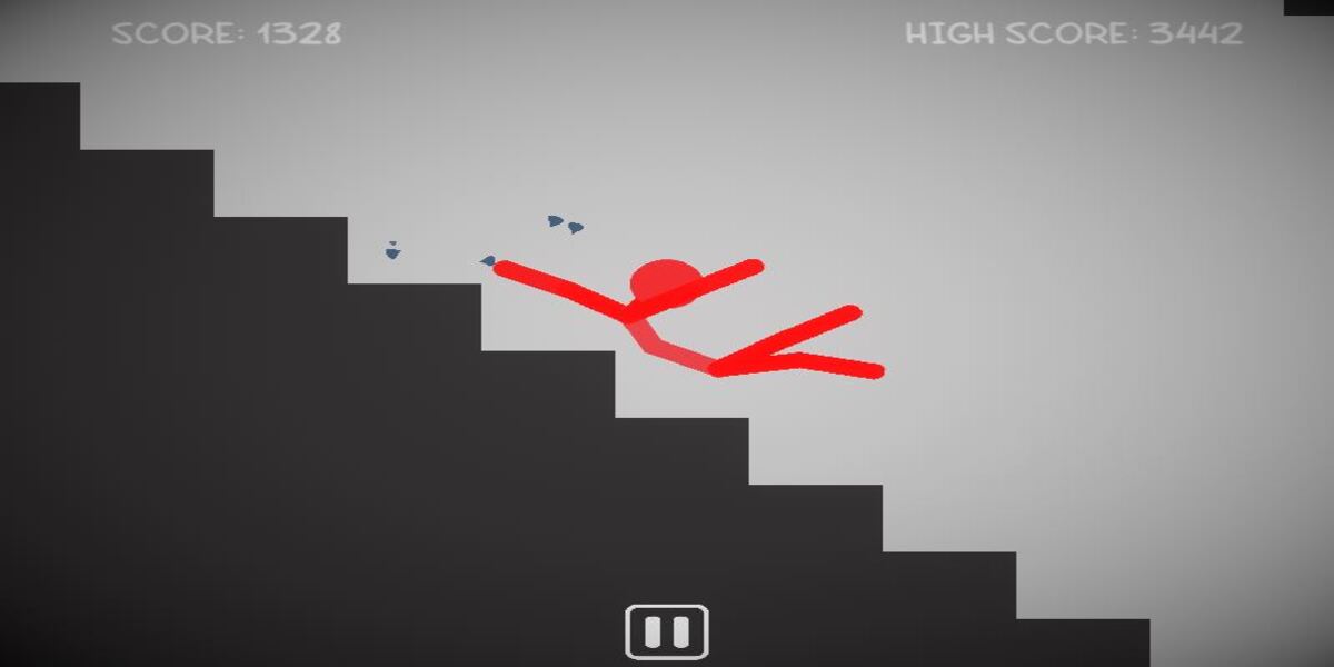 Fall Red Stickman: Y8