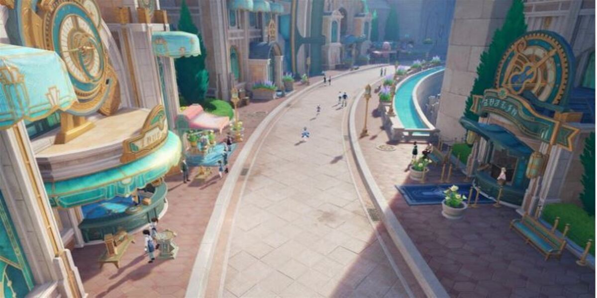 สถานที่ทันสมัยใน Genshin Impact 