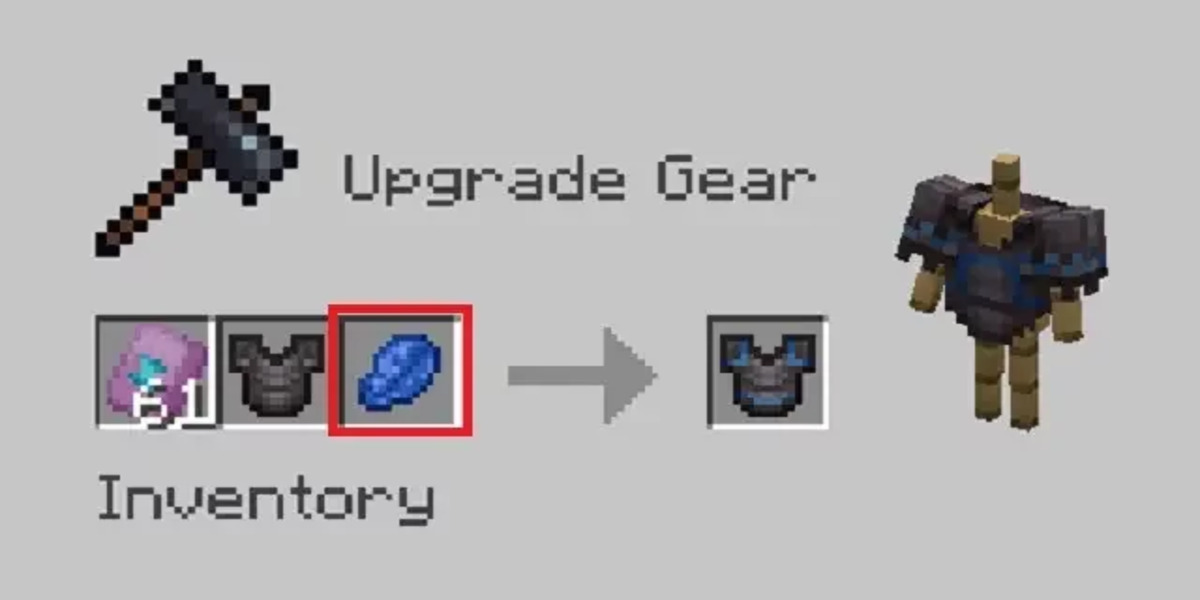 ชุดเกราะใน Minecraft 1.20