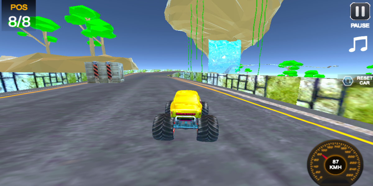 Monster Truck Sky Racing: Y8