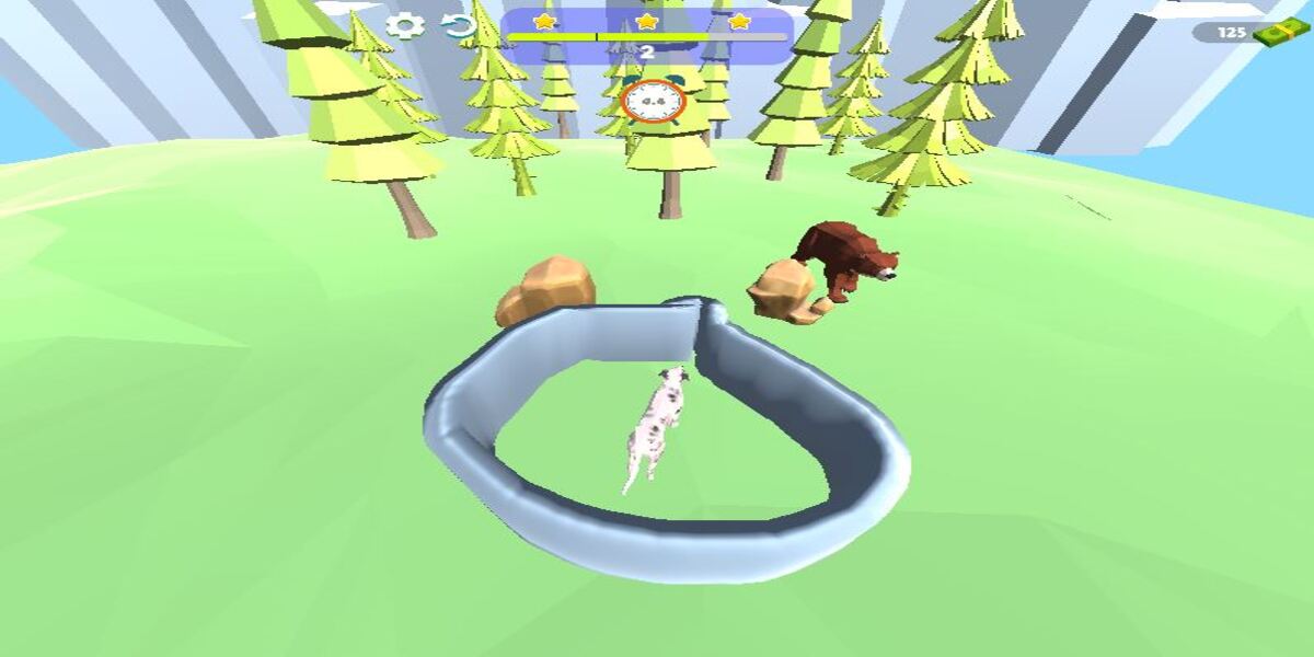 Protect the Dog 3D : Y8