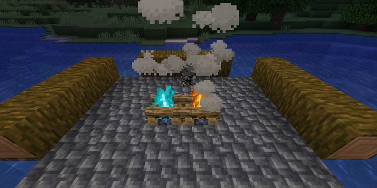 แคมป์ไฟ เกม Minecraft