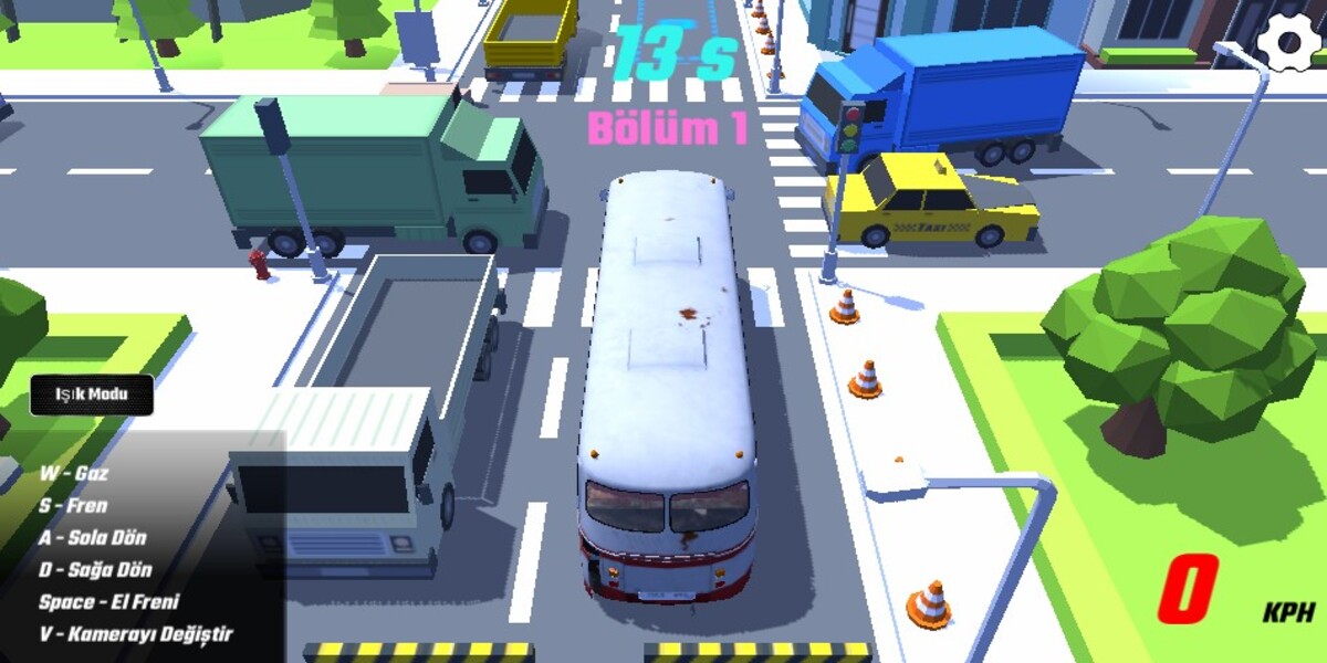 Bus Parking Simulator 3D: Y8