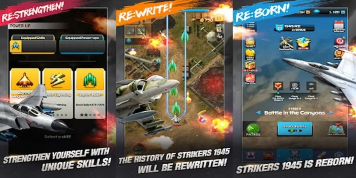 เกม Strikers1945: RE