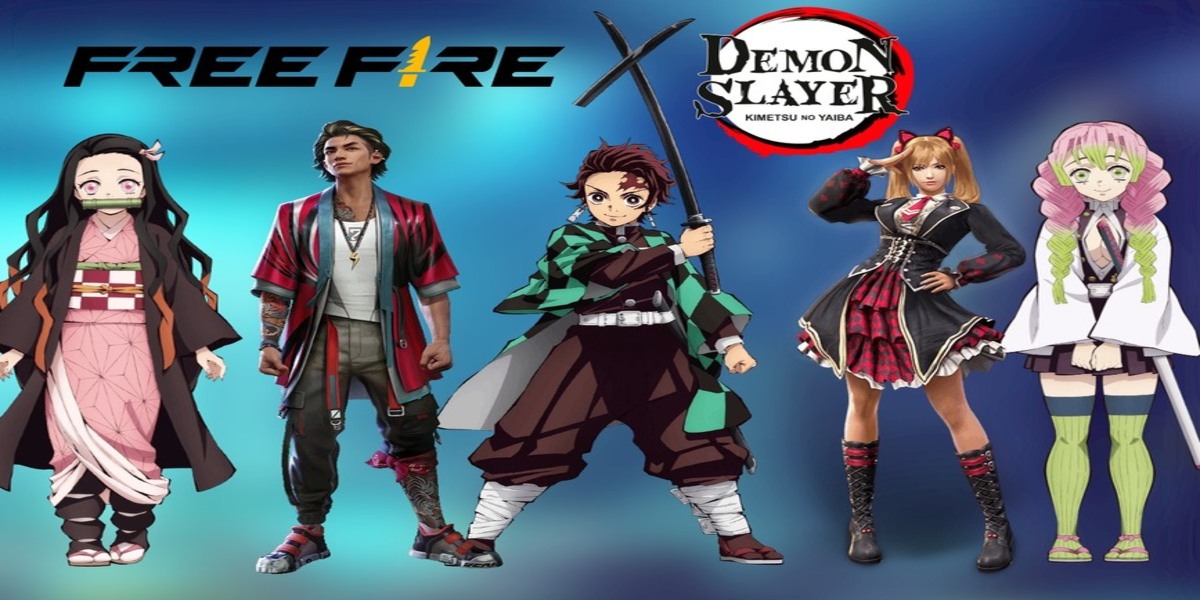 Free Fire x Demon Slayer