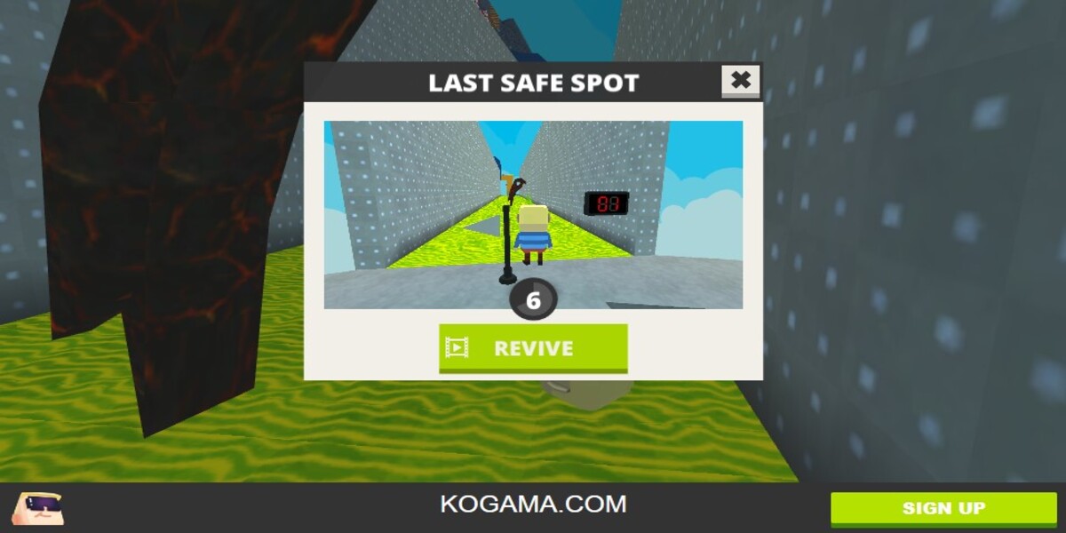 Kogama: 50 Levels Parkour: Y8