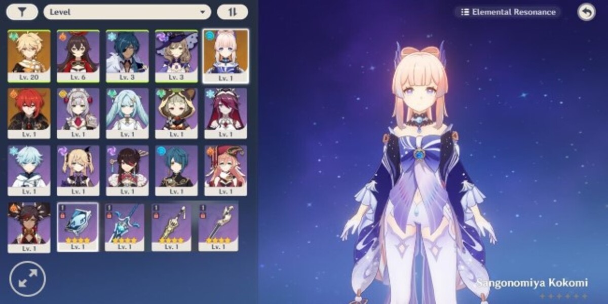 Kokomi เกม Genshin Impact