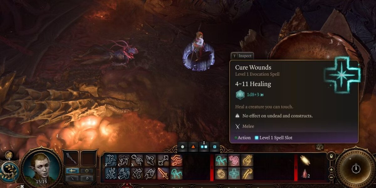 คาถา Baldurs Gate 3