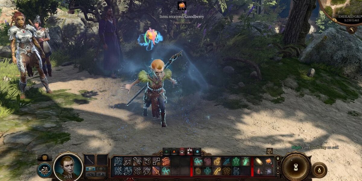 คาถา เกม Baldurs Gate 3