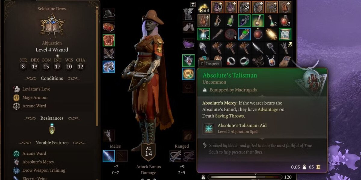 คาถาเกม Baldurs Gate 3