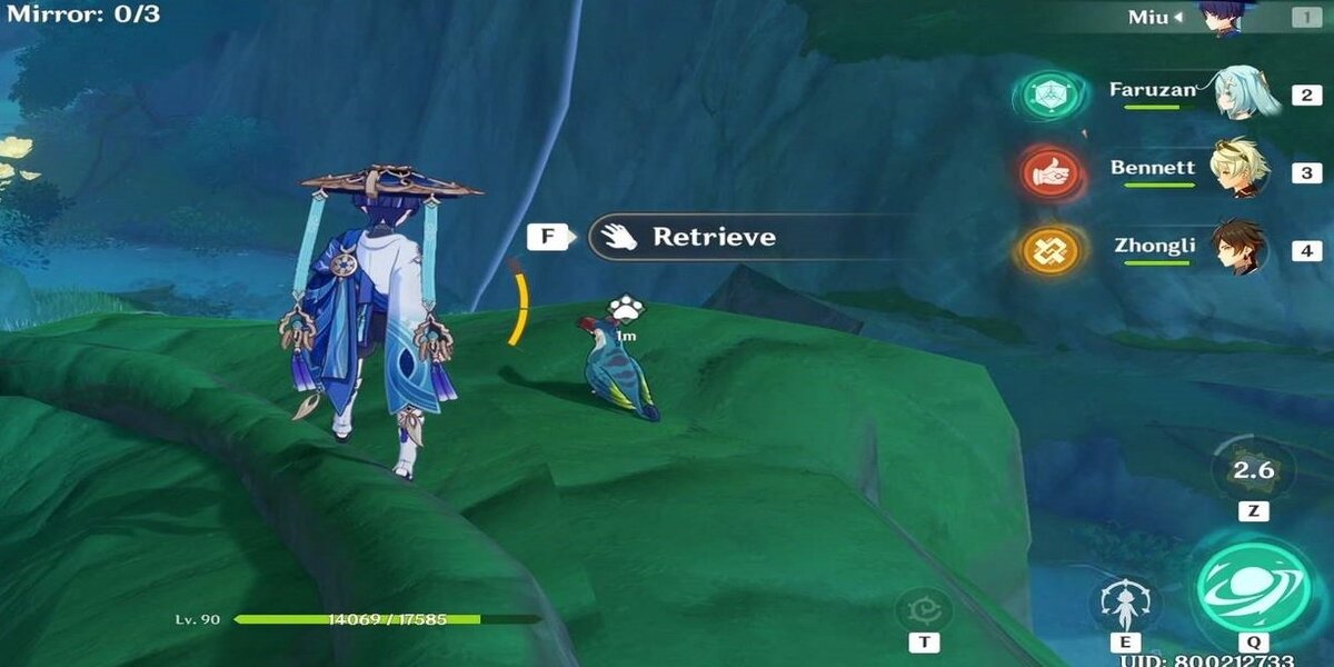เควส Shared Sight Genshin เกมมือถือ