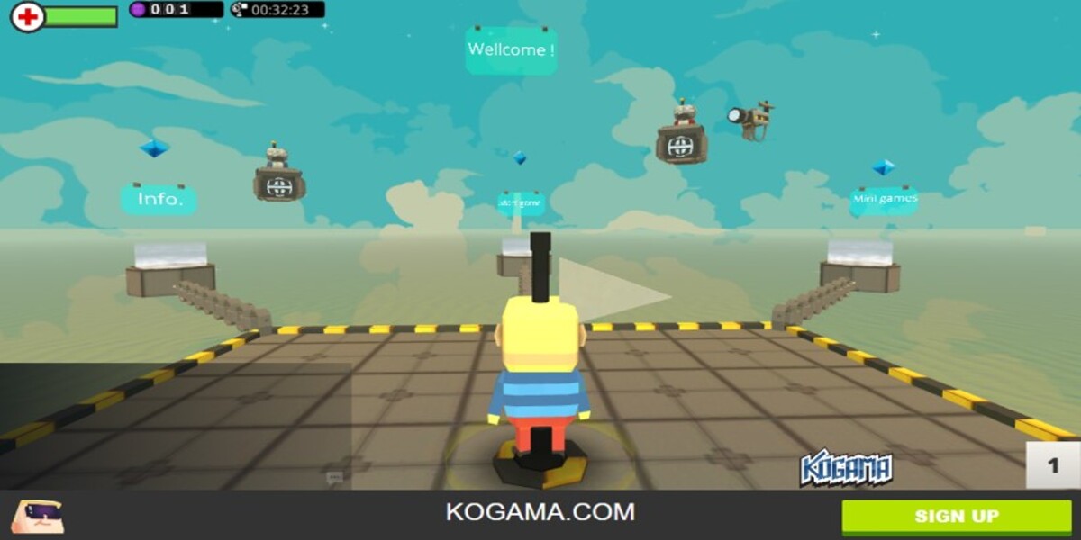 Kogama: Parkour Simulator: Y8