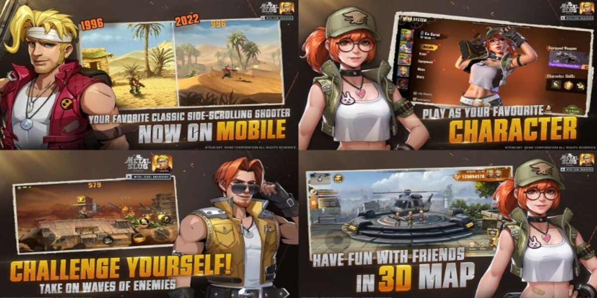 เกม Metal Slug: Awakening เกมมือถือ