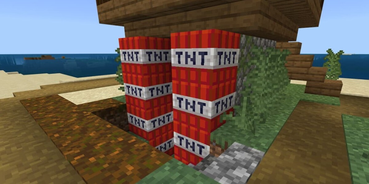 วิธีสร้าง TNT ใน Minecraft 2023