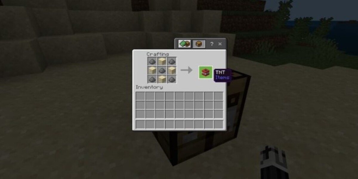 วิธีสร้าง TNT ใน Minecraft