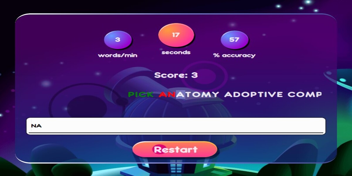 Speed Typing Test: Y8