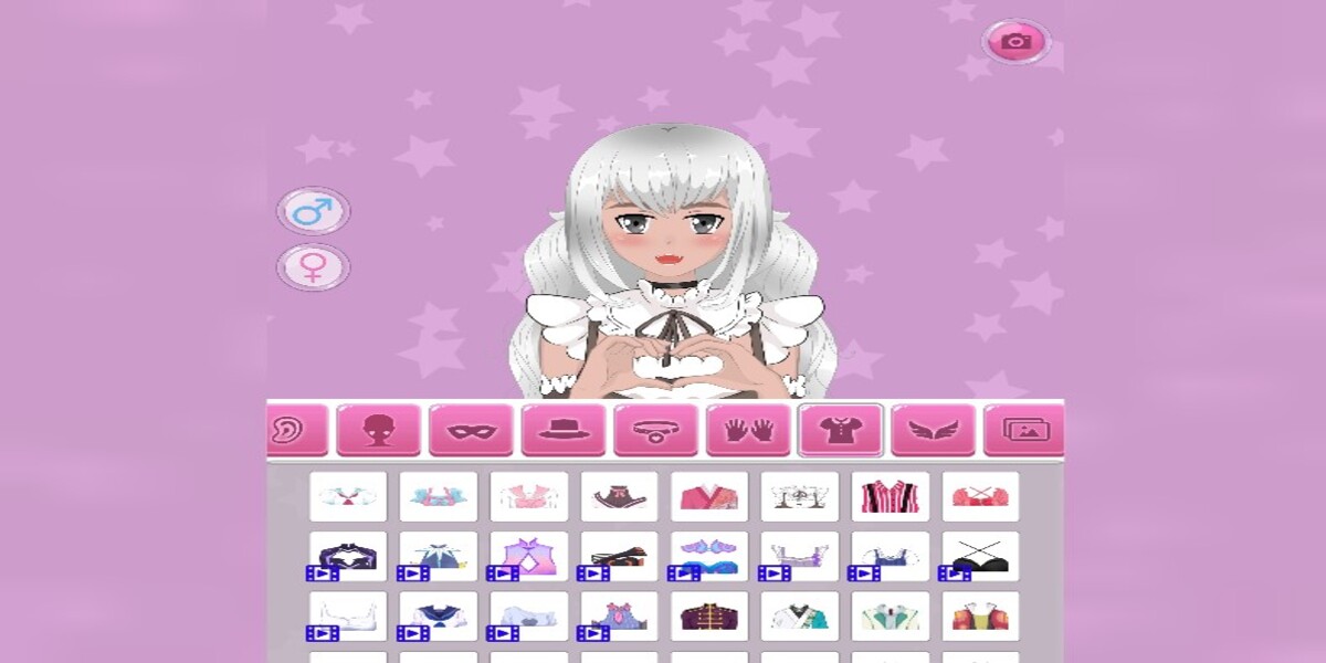 Anime Avatar: Face Maker: Y8