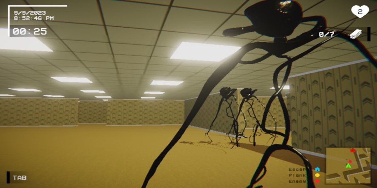 Backrooms: Escape Part 1: Y8