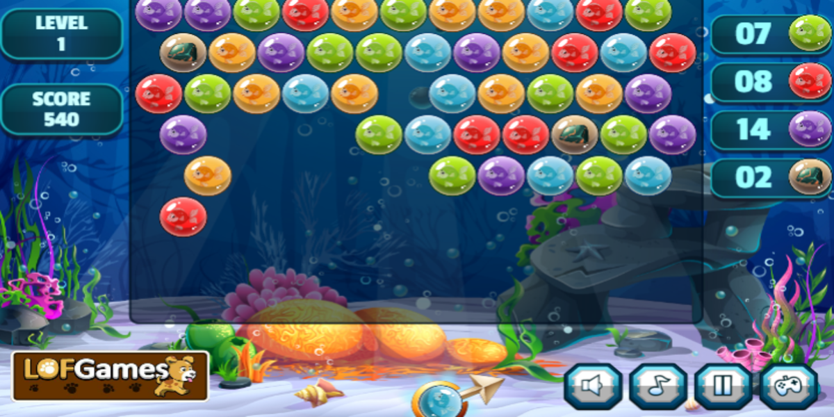 Bubble Fish: Y8