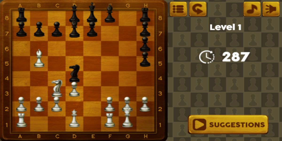 Chess Mate Puzzle: Y8