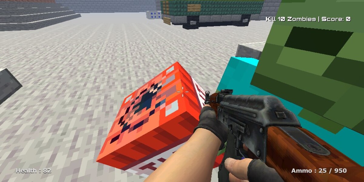 Counter Craft 2 Zombies: Y8