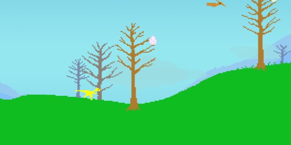 Dino Run: Escape Extinction!: Y8