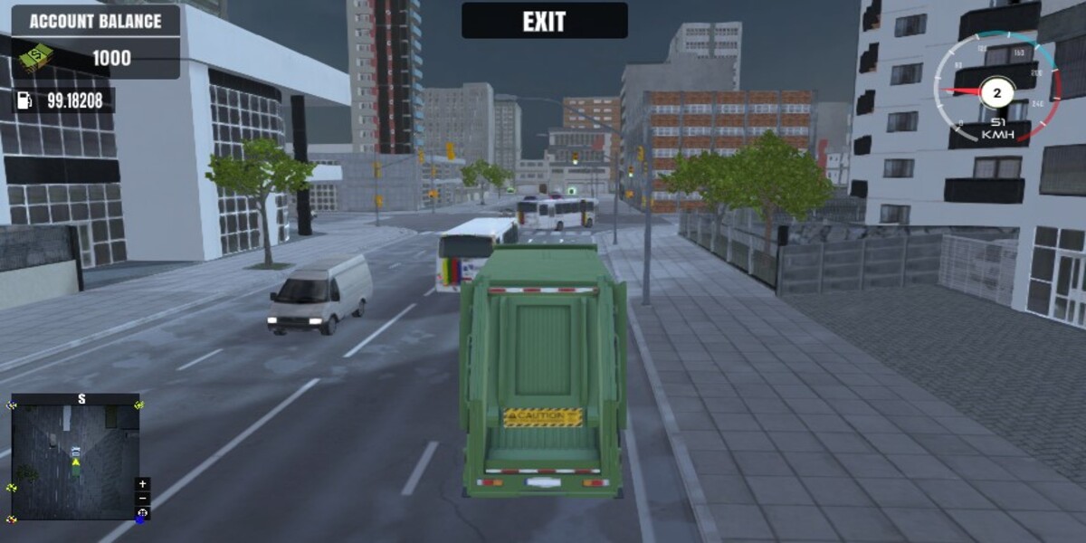 Garbage Truck Driving: Y8