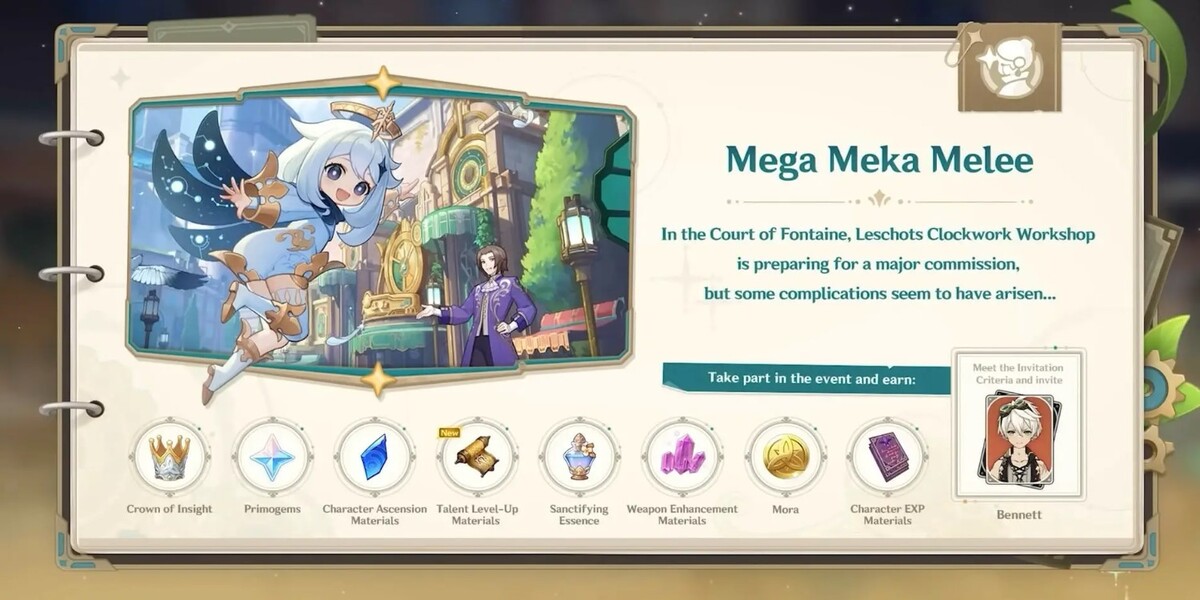 Mega Meka Melee ใน Genshin Impact